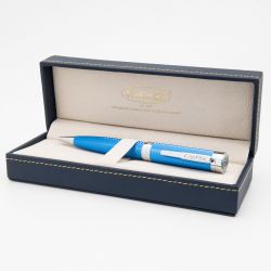 Heringbone Signature Blue CT Pix