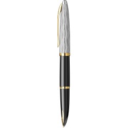 SE DeLuxe Reflets De Paris Black GT Stilou 18k Nib