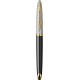 SE DeLuxe Reflets De Paris Black GT Stilou 18k Nib