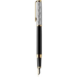 SE DeLuxe Reflets De Paris Black GT Stilou 18k Nib