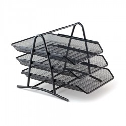 TAVITA METAL MESH 3/SET NEGRU