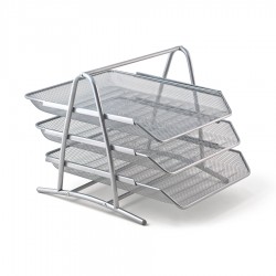 TAVITA METAL MESH 3/SET ARGINTIE