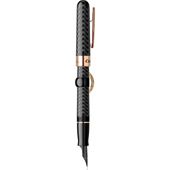 Mark Twain Crescent Filler – Black PGT (F) Stilou