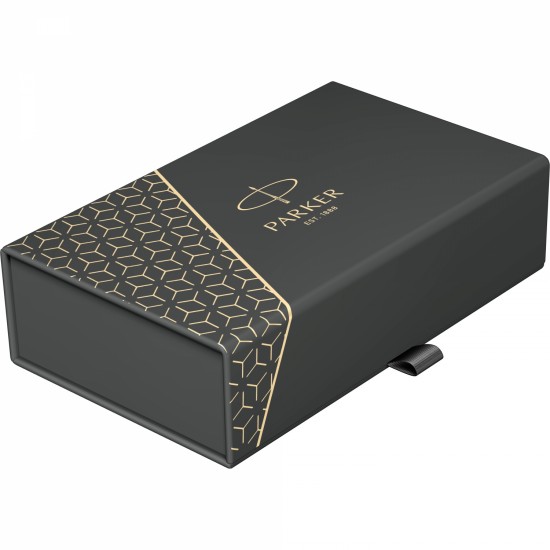Cutie cadou cu etui piele negru Parker