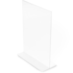 Suport info DEFLECT-O T 1/3 A4 vertical 100x215 mm