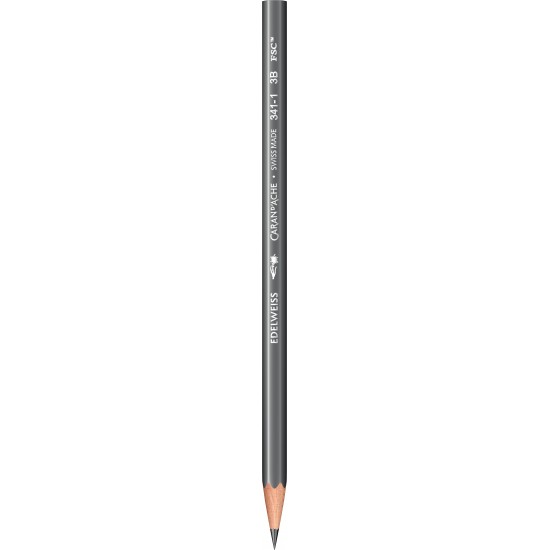 Creion lemn Grafit Edelweiss 3B