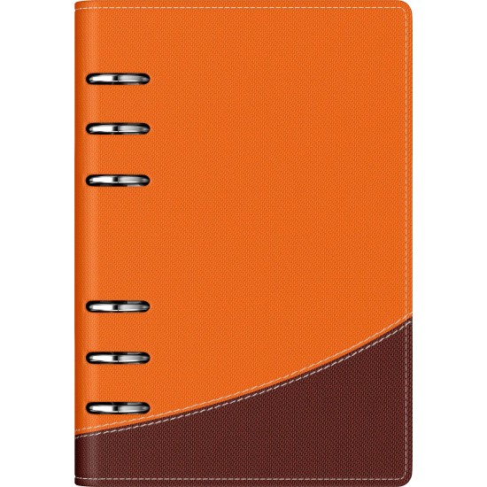 Organizer B6 Orange/Maro