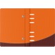 Organizer B6 Orange/Maro