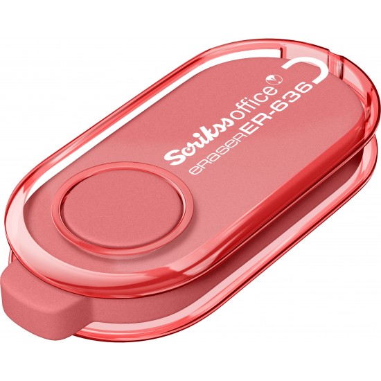 Radiera cu Suport ER 636 Red