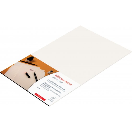 Hartie A4 velin cotton Ivory - set 10 coli