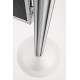 Panou prezentare MAGNETOPLAN fix, 1200x1500 mm, dubla fata gri (include 2 picioare)