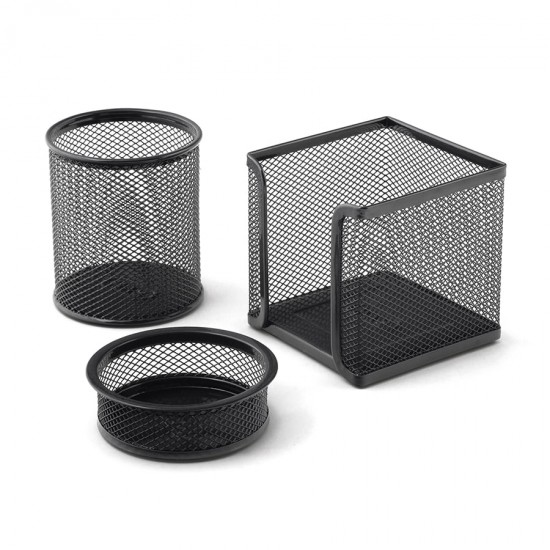 Set 3 piese mesh color art.505 - NEGRU