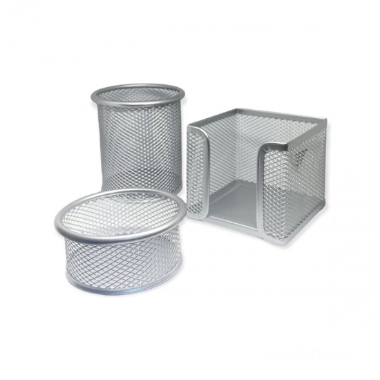 Set 3 piese mesh color art.505 - SILVER