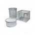 Set 3 piese mesh color art.505 - SILVER