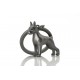 Breloc caine Boxer, ambalat in cutie, negru, Metalmorphose Breloc caine Boxer, ambalat in cutie, negru, Metalmorphose