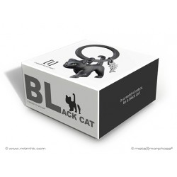 Breloc Pisica neagra Metalmorphose