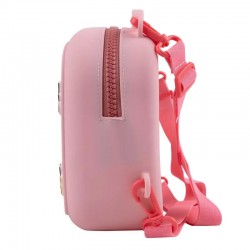 Rucsac gradinita cu charms, roz