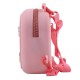 Rucsac gradinita cu charms, roz