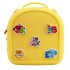 Rucsac gradinita cu charms, galben