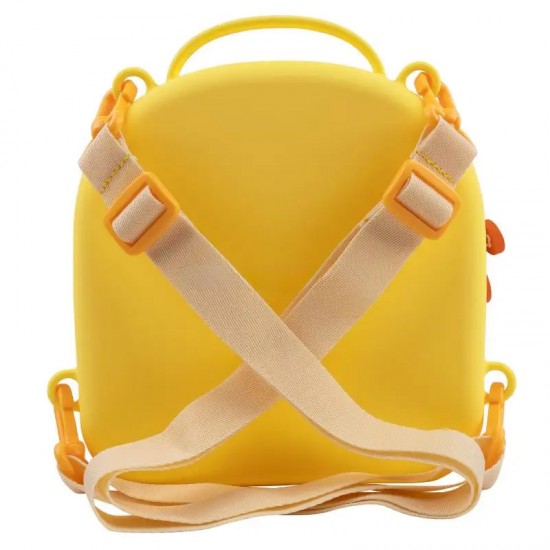 Rucsac gradinita cu charms, galben