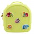 Rucsac gradinita cu charms, verde deschis