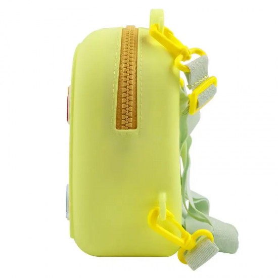Rucsac gradinita cu charms, verde deschis