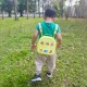 Rucsac gradinita cu charms, verde deschis