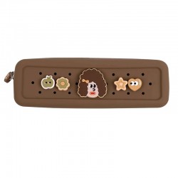 Penar cu charms, maro