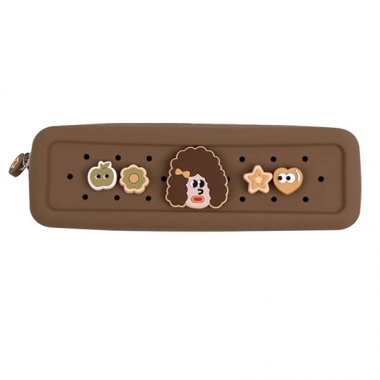 Penar cu charms, maro