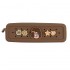 Penar cu charms, maro