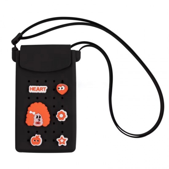 Husa telefon cu magnet, neagra
