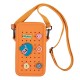 Husa telefon cu fermoar, portocalie Husa telefon cu fermoar, portocalie