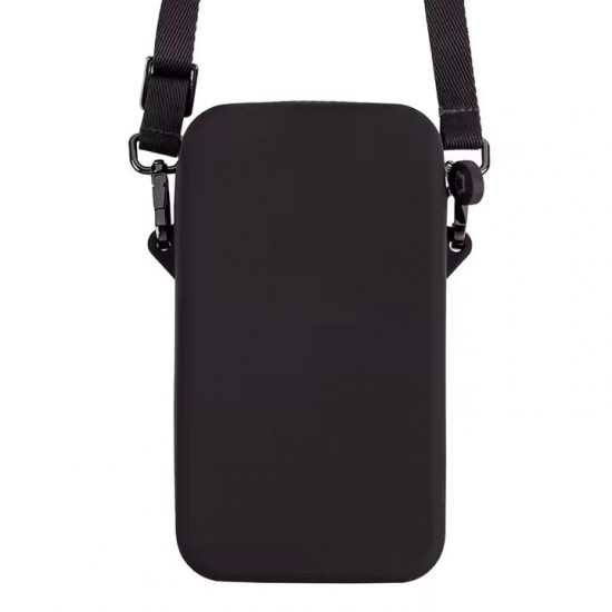 Husa telefon cu fermoar, neagra Husa telefon cu fermoar, neagra