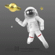 Breloc Astronaut Metalmorphose Breloc Astronaut Metalmorphose