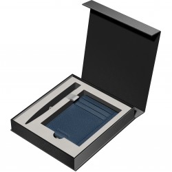 Cutie credit card holder piele navy