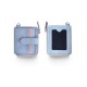 Cutie port-feuille piele expressions blue