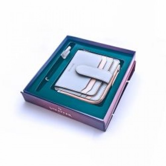 Cutie port-feuille piele expressions blue