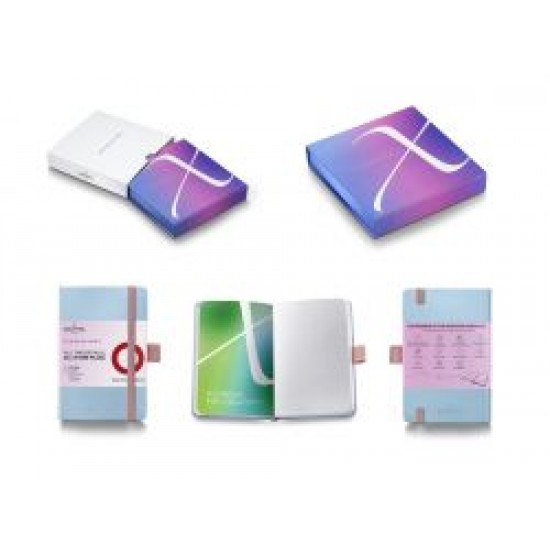 Cutie Cadou cu Notebook A6 Jelly