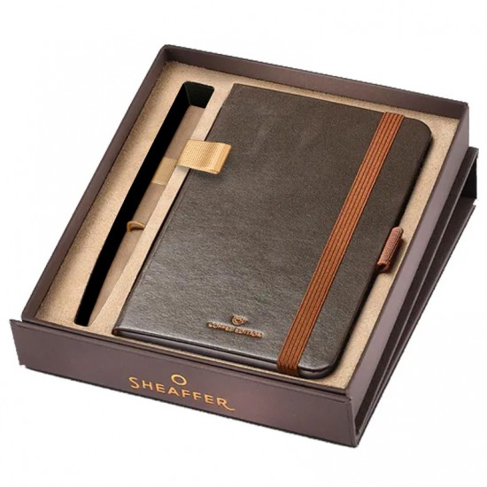 Cutie Cadou Coffe Mono cu Notebook A6