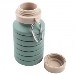 Sticla silicon telescopica verde