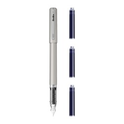 Stilou Primeo Grey blisterizat cu carts