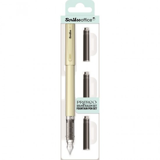 Stilou Primeo Kiwi blisterizat cu carts