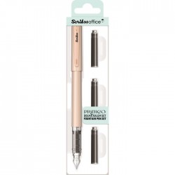 Stilou Primeo Latte blisterizat cu carts