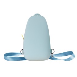 Cross-body silicon albastru