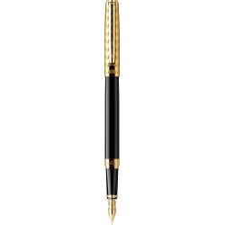 Stilou 18k Nib Exception DeLuxe Opera Black GT
