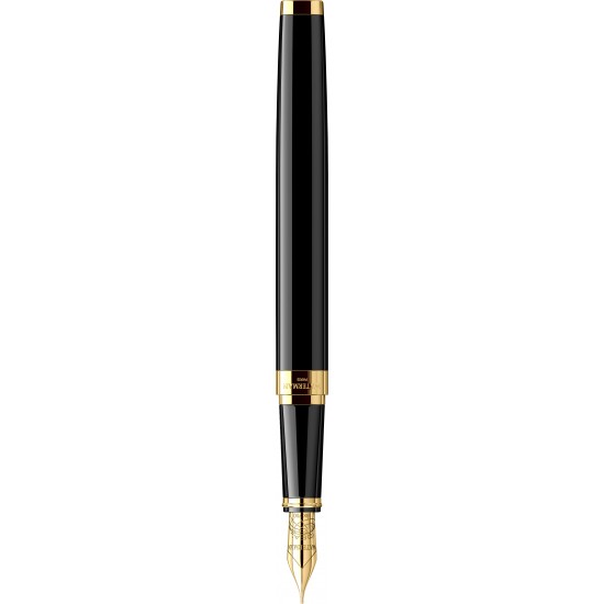 Stilou 18k Nib Exception DeLuxe Opera Black GT