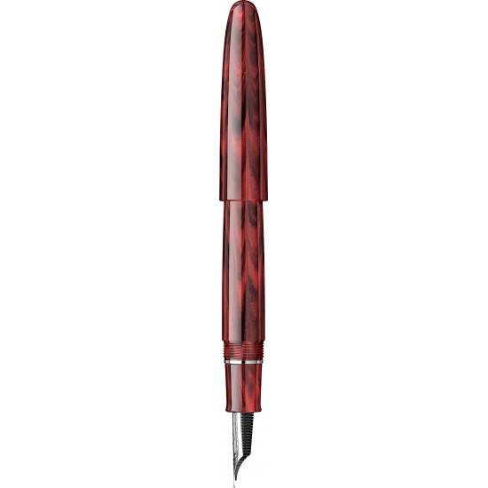 Stilou King Size Ripple Magma Ebonite 21K (M)