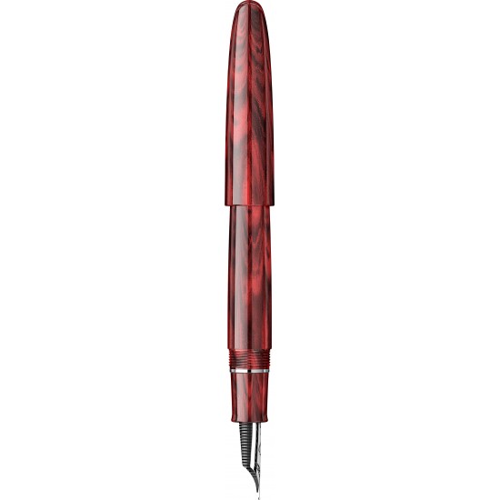 Stilou King Size Ripple Magma Ebonite 21K (M)