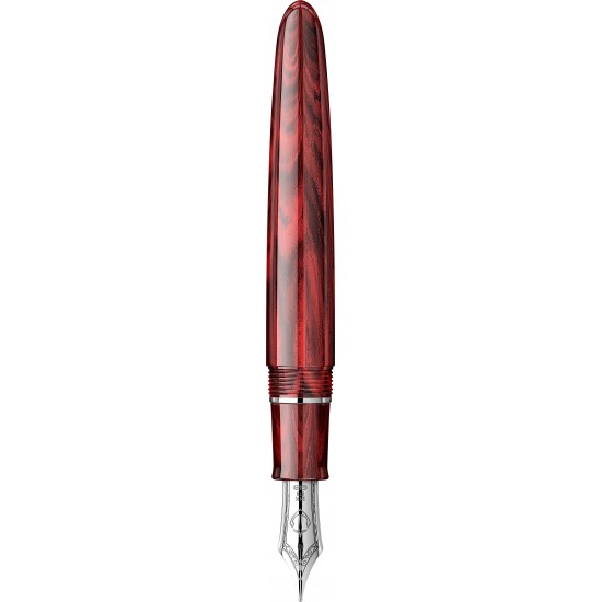 Stilou King Size Ripple Magma Ebonite 21K (M)