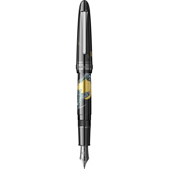 Stilou 1911 Standard Size Ninja II Yuubi Maki-e Katana BT 14K (M)